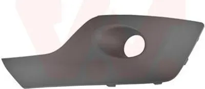 Image de Grille d'aération VAN WEZEL pour pare-chocs avant du fourgon FORD Transit Custom V362 (FY, FZ) avec trou(s) pour les phares antibrouillard