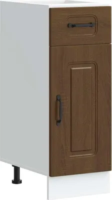 Immagine prodotto di vidaXL Base per cucina Kalmar Brown in legno effetto rovere