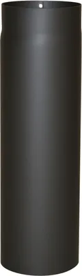 Zdjęcie produktu dla Rura piecowa Rura dymowa Rura kominowa Rura czarna 2 mm 150 x 500 mm
