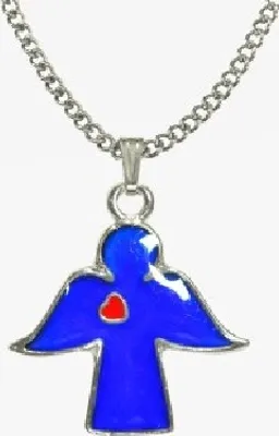 Produktbild von Stimmungskette Schutzengel, Kette Anhänger Modeschmuck Ketten Geschenke Schmuck Engel