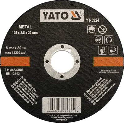 Zdjęcie produktu dla Yato YT-5924, 12,5 cm, 5 szt.