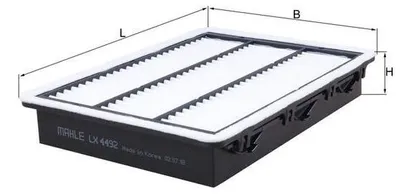 Produktbild von Lx4492 Luftfilter Passend Fuer Hyundai,