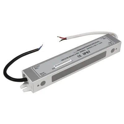 Obrázek produktu pro LED transformátor McShine, elektronický, IP67, 1-20W, On 85264V, Off 12V, vodotěsný