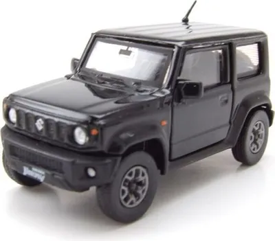 Produktbild von BM Creations 4B0010 Suzuki Jimny JB74 LHD 2018 schwarz metallic 1:64