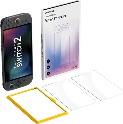 Produktbild von JSAUX 9H HD gehärtetes Display-Schutzglas für NINTENDO SWITCH 2