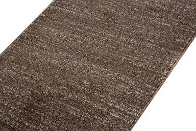 Image de Tapiso Tapis SARI Moderne Marron Salon ÖKO-TEX 90 x 270