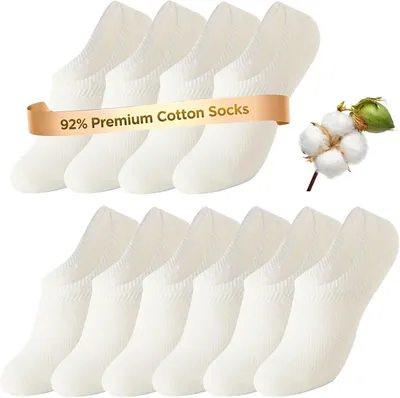 Obrázok produktu pre Sneaker ponožky dámske, veľkosť 39-42, bavlna, na šport