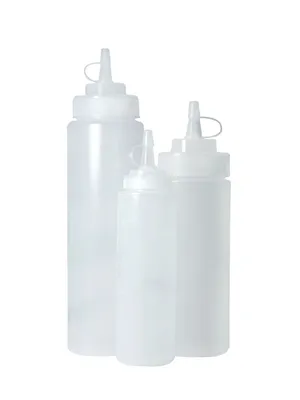 Produktbild von Quetschflasche Klar 1025 ml mit breite Öffnung