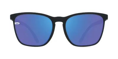 Produktbild von Gloryfy Sonnenbrille Gi26 Kingston black matt blau verspiegelt unbreakable schwarz