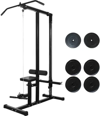 Produktbild von Fitnessstation mit Gewichtsscheiben 40 kg