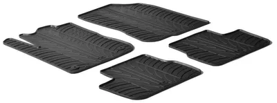 Immagine prodotto di Set di tappetini in gomma Lampa per Peugeot 208 5 porte 04/12>10/19