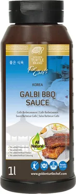 Produktbild von Golden Turtle For Chefs BBQ Sauce für Koreanisches Galbi 1000ml