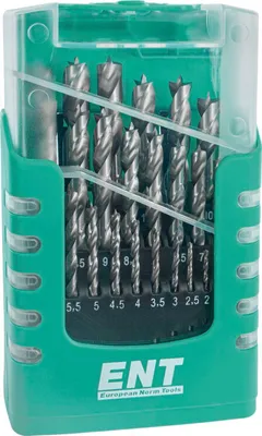 Produktbild von ENT DURADRILL Holzspiralbohrer Set 25-tlg. 1-13 mm, in Klappbox