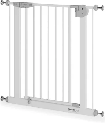 Produktbild von Türschutzgitter & Treppenschutz mit Y-Spindel, Tür mit 90° Stop, ohne Bohren 75-84 cm