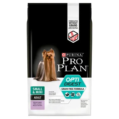 Produktbild von Purina Small & Mini Grain Free Sensitive Digestion, Adult, Klein (5-10 kg), Truthahn, 7 kg