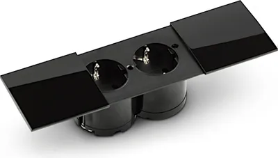 Produktbild von Bachmann 931002 Schuko-Stecker, schwarz
