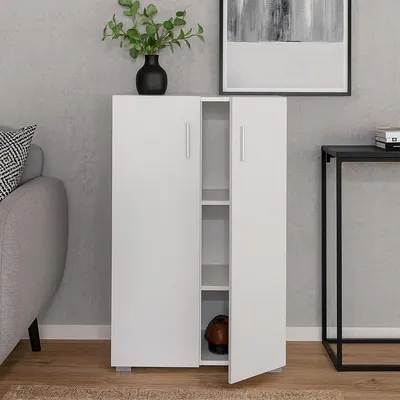 Produktbild von Kommode Thekla 2 türig Schrank Holzoptik vielseitig einsetzbar Stauraumwunder