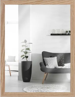 Produktbild von MendeFrames H960 Wandspiegel Eiche 70x100 cm