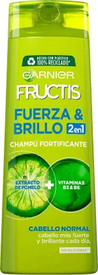 Produktbild von Garnier Fructis Stärke Und Glanz 2 In 1 Shampoo 360ml