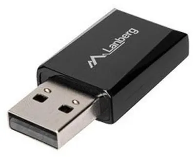 Obrázek produktu pro Lanberg NC-0900-WI, Bezdrátový, USB, WLAN, Wi-Fi 6 (802.11ax), 600 Mbit/s