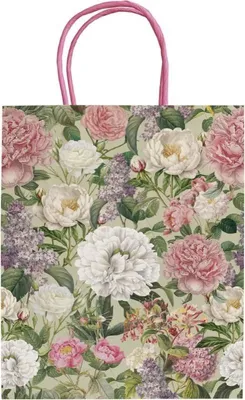 Obrázok produktu pre Dárková papírová taška Peonies & Roses