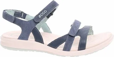 Obrázek produktu pro Ecco Cruise II 8218335466 Dámské sandály, kůže, námořnická modř/ledový květ, NOVINKA - dámské sandály, modré, kůže
