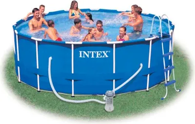 Obrázok produktu pre Bazén s kovovým rámom Intex 457 x 122 cm 28236GN