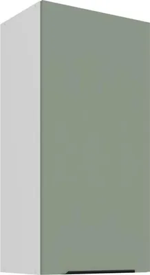 Produktbild von Hoher Wandschrank LUNARA – Breite 45 cm, grün/weiß