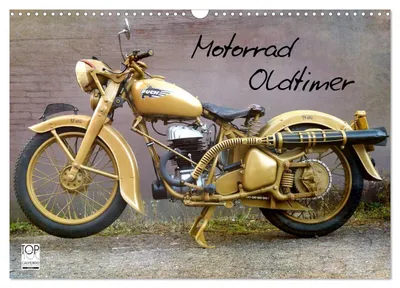 Produktbild von Motorrad Oldtimer (Wandkalender 2027 DIN A3 quer), CALVENDO Monatskalender