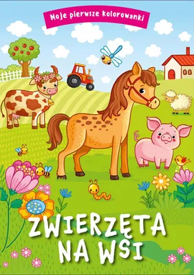 Productafbeelding van Moje pierwsze kolorowanki. Zwierzeta na wsi