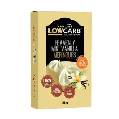 Produktbild von Low Carb® Heavenly Mini Vanilla Meringues 28g (2er-Pack)