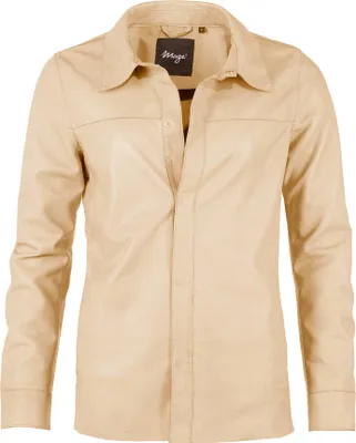 Produktbild von Maze Lederhemd 42021102 Damen sand M