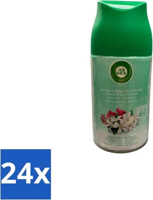 Immagine prodotto di Air Wick – Ricarica – Freshmatic Gelsomino e fiori di melo – 250 ml - Confezione risparmio - 24 pezzi