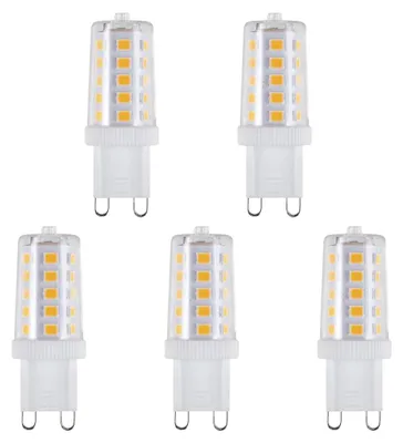 Produktbild von SPL G9 LED Röhrenlampe 3W 320lm 2700K Warmweiß 230V 5 Stück