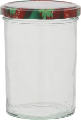 Produktbild von Axentia Sturz-Glas Erdbeerdekor, 440 ml