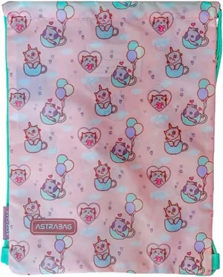Immagine prodotto di Borsa per scarpe Astrabag Kitty's World (scuola e cancelleria, borse per scarpe)