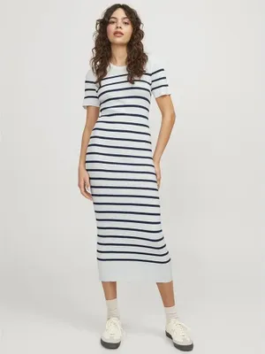 Produktbild von Jack & Jones Ellie Jjxx Langarm-midikleid Mehrfarbig L Damen Mehrfarbig L