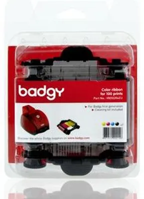 Produktbild von VBDG204EU EVOLIS Badgy YMCKO Set