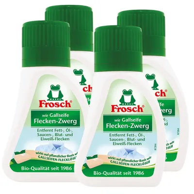 Produktbild von 4x Frosch wie Gallseife Fleck-Entferner 75 ml - Vegan