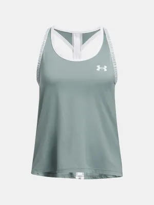 Produktbild von Under Armour Mädchen Tech Knockout Tanktop 1363374-348__YXS