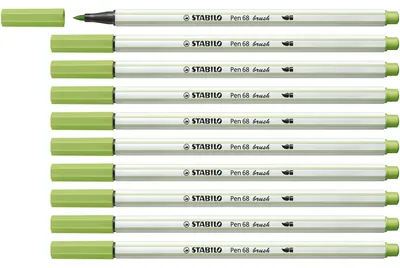 Produktbild von STABILO Premium-Filzstift mit Pinselspitze für variable Strichstärken -  Pen 68 brush -…