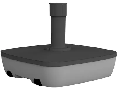 Produktbild von Befüllbarer Sonnenschirmständer Eco Concept – Befüllbar bis 40 kg – Grau