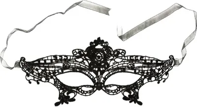 Produktbild von Oblique Unique Venezianische Maske y Spitzen Augenmaske Karneval - Model 2
