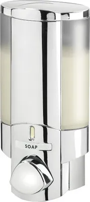 Produktbild von 66144 Aviva I Seifenspender & Hygienespender abschließbar - Chrom - Wandmontage - ohne Bohren