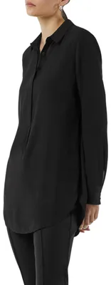 Produktbild von COMMA Weich fließende Longbluse aus Chiffon