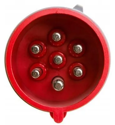 Obrázek produktu pro PCE CEE zástrčka 32 A 7pin 400 V PCE Shark 027-6v