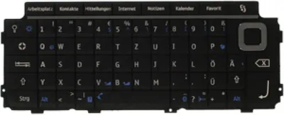 Produktbild von Nokia E90 Tastenmatte Tastatur QWERTZ