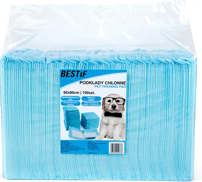 Produktbild von Hygienische Unterlage für Haustiere Trainingsunterlagen Trainingspads Training Pads für Hunde 60x90 cm 100szt