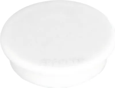 Produktbild von Franken GmbH FRANKEN - Magnet - 1,3 cm Durchmesser - weiß (Packung mit 10)