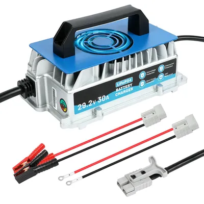 Produktbild von Acculader Lithium-Batterieladegerät - 29,2 V, 30 A - 1250 W Leistung - Für Wohnmobile und Elektrofahrzeuge